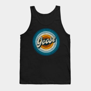 Goose - Retro Circle Vintage Tank Top